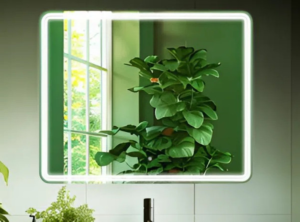 Изображение товара Зеркало Дабл-Ю Мельбурн 120х80 / MLB120X80 (с подсветкой)