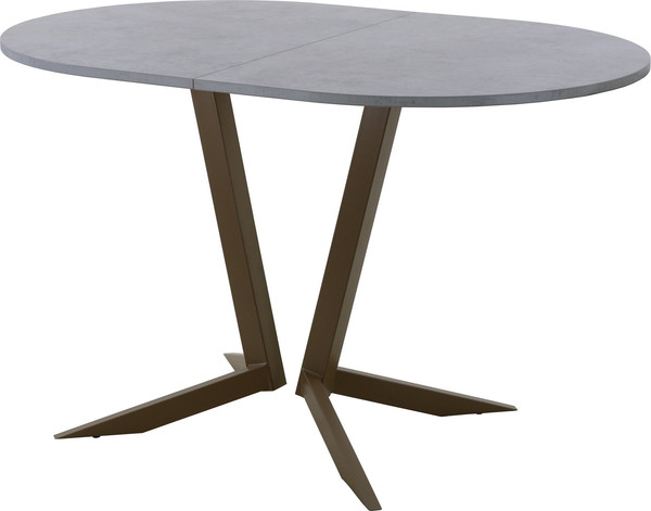 Изображение товара Обеденный стол AMC Elite Е19(1200) D3 (коричневый/бетон чикаго светло-серый)