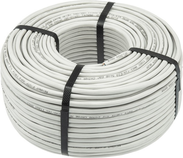 Изображение товара Кабель Rexant F/UTP CAT 5e PVC 4PR 24AWG / 01-0143-100 (100м, серый)