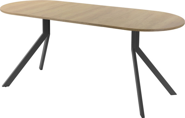 Изображение товара Обеденный стол AMC Elite Е18(1200) D3 (графит/Дуб небраска натур)