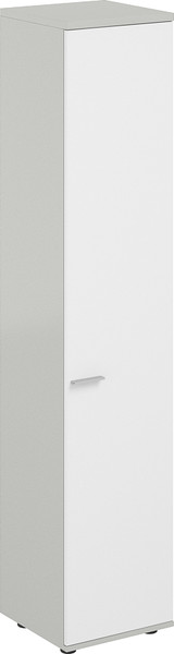 Изображение товара Шкаф Norden Правый 60x60x195.5 / SG.823.SH.WH.R (серый бархат/белый)