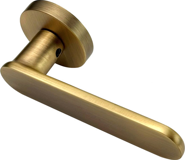 Изображение товара Ручка дверная Lockstyle Ova ZR MAB (французская бронза)