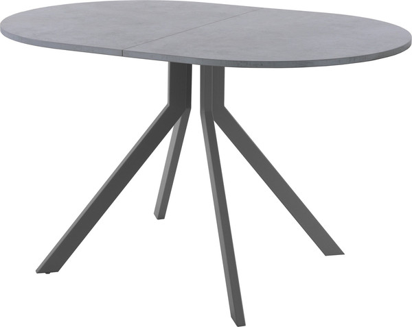 Изображение товара Обеденный стол AMC Elite Е18(1200) D3 (графит/бетон чикаго светло-серый)