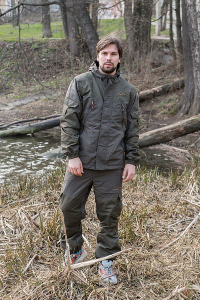 Изображение товара Костюм для охоты и рыбалки Taygerr Диверсант Таслан/Хаки Весна-Осень (р.48-50/170-176)