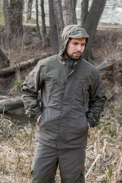 Изображение товара Костюм для охоты и рыбалки Taygerr Диверсант Таслан/Хаки Весна-Осень (р.56-58/182-188)