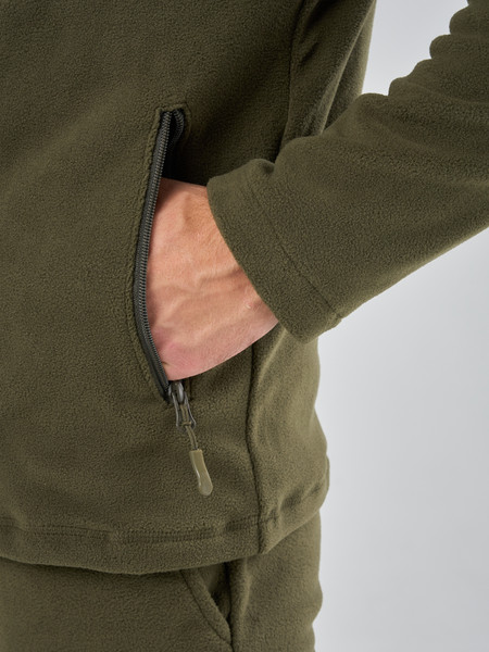 Изображение товара Костюм для охоты и рыбалки Taygerr Комфорт Флис/Хаки Весна-Осень (р.48-50/170-176)