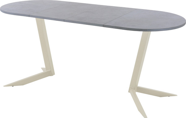 Изображение товара Обеденный стол AMC Elite Е19(1200) D3 (бежевый/бетон чикаго светло-серый)