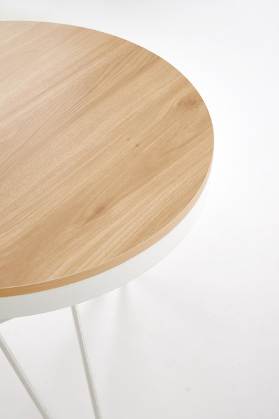 Изображение товара Журнальный столик Halmar Leila (натуральный/белый)