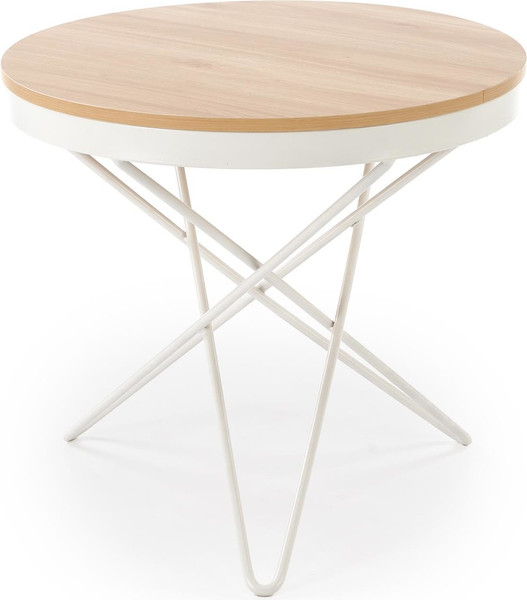 Изображение товара Журнальный столик Halmar Leila (натуральный/белый)