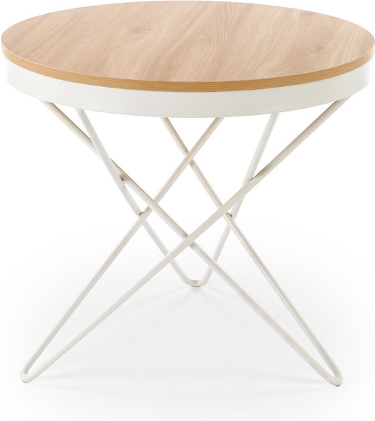 Изображение товара Журнальный столик Halmar Leila (натуральный/белый)