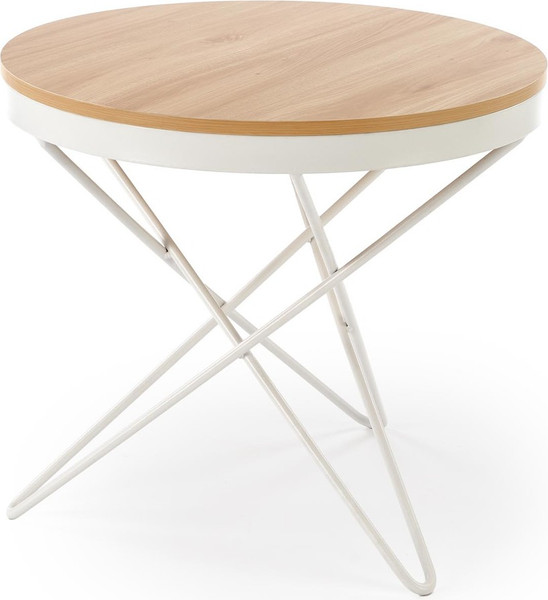 Изображение товара Журнальный столик Halmar Leila (натуральный/белый)