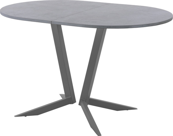 Изображение товара Обеденный стол AMC Elite Е19(1200) D3 ( графит/бетон чикаго светло-серый)
