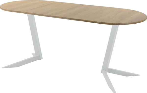 Изображение товара Обеденный стол AMC Elite Е19(1200) D3 (серебро/дуб небраска натур)