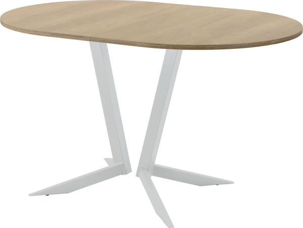 Изображение товара Обеденный стол AMC Elite Е19(1200) D3 (серебро/дуб небраска натур)