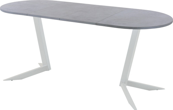 Изображение товара Обеденный стол AMC Elite Е19(1200) D3 (серебро/бетон чикаго светло-серый)