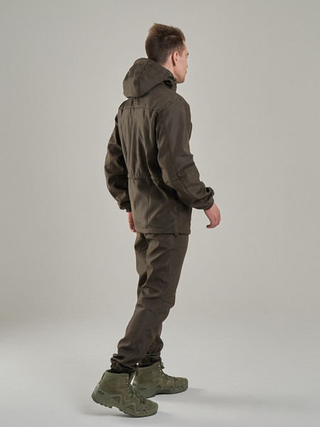 Изображение товара Костюм для охоты и рыбалки Taygerr Кречет Дюспо-Флис/Хаки Весна-Осень (р.44-46/170-176)