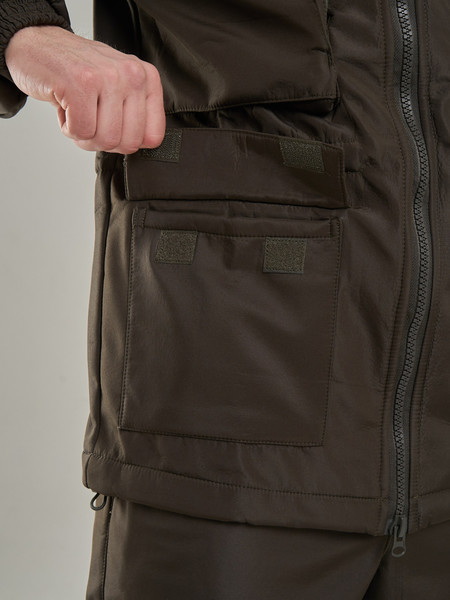 Изображение товара Костюм для охоты и рыбалки Taygerr Кречет Дюспо-Флис/Хаки Весна-Осень (р.48-50/170-176)