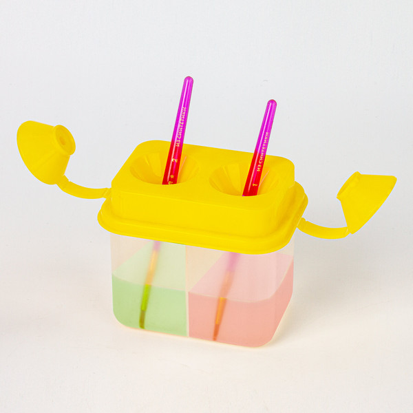 Изображение товара Стакан-непроливайка Юнландия 191314 (двойной, с крышками)