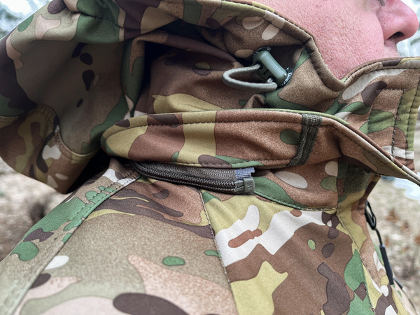 Изображение товара Костюм для охоты и рыбалки Taygerr Матрица Софтшелл/Мультикам Весна-Осень (р.48-50/182-188)