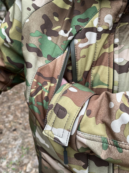 Изображение товара Костюм для охоты и рыбалки Taygerr Матрица Софтшелл/Мультикам Весна-Осень (р.52-54/170-176)