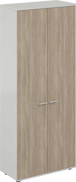 Изображение товара Шкаф Norden 80x40x195.5 / SG.824.SH.OD (серый бархат/дуб темный)