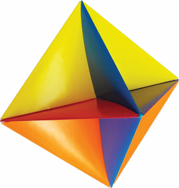 Изображение товара Набор цветной бумаги Юнландия Мелованная Волшебная / 113535 (10цв)