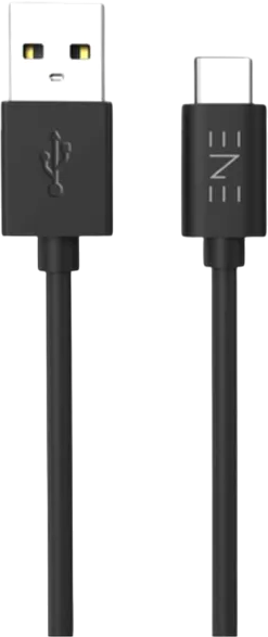 Изображение товара Кабель ENE Connect USB-A-USB-C 2.4A / 30.258 (1м, черный)