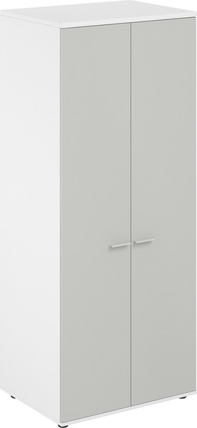 Изображение товара Шкаф Norden 80x60x195.5 / SG.825.WH.SH (белый/серый бархат)