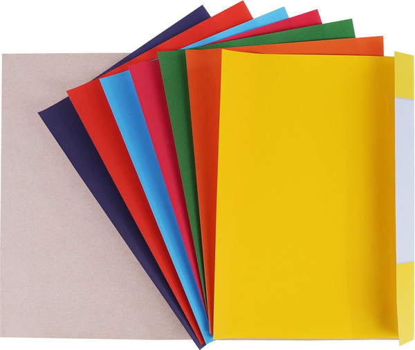 Изображение товара Набор цветной бумаги Юнландия Офисетная Котенок / 115168 (8цв)