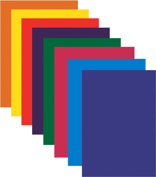 Изображение товара Набор цветной бумаги Юнландия Офисетная Котенок / 115168 (8цв)