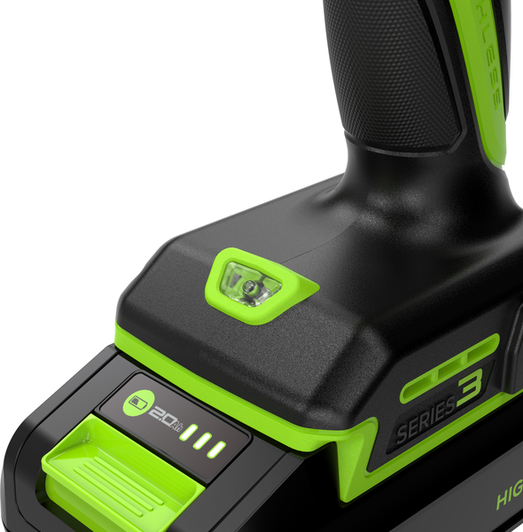 Изображение товара Аккумуляторная дрель-шуруповерт Greenworks DD345 бесщеточная 24V / 3708307CUA (с АКБ 2Ач и ЗУ)