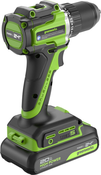 Изображение товара Аккумуляторная дрель-шуруповерт Greenworks DD560 / 3708407CUA