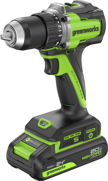Изображение товара Аккумуляторная дрель-шуруповерт Greenworks DD560 / 3708407CUA