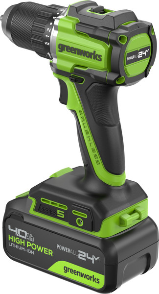 Изображение товара Аккумуляторная дрель-шуруповерт Greenworks DD560 / 3708407CUB