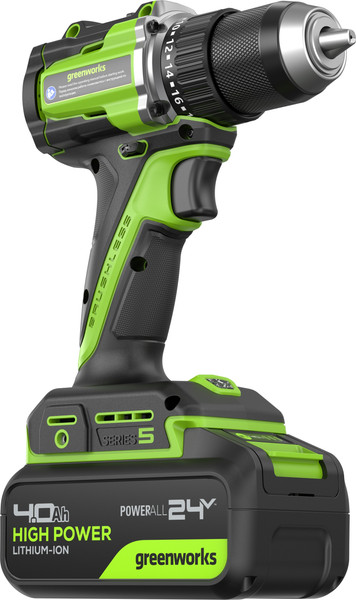 Изображение товара Аккумуляторная дрель-шуруповерт Greenworks DD560 / 3708407CUB