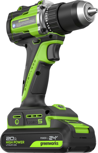 Изображение товара Аккумуляторная дрель-шуруповерт Greenworks DD560 / 3708407CUC