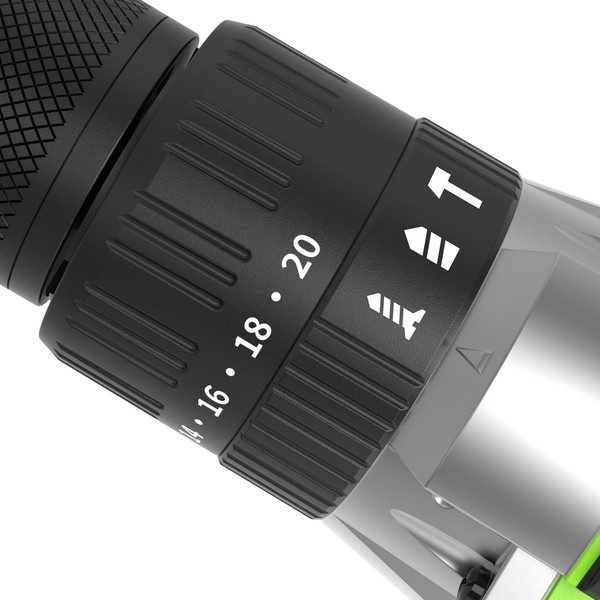 Изображение товара Аккумуляторная дрель-шуруповерт Greenworks GD24DD60 бесщеточная 24V / 3704107CUB (с АКБ 4Ач и ЗУ)