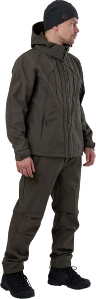 Изображение товара Костюм для охоты и рыбалки Taygerr Матрица Софтшелл/Хаки Весна-Осень (р.56-58/170-176)