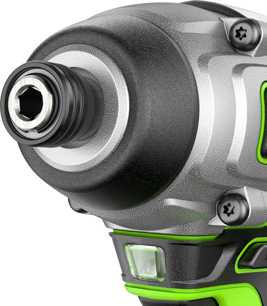 Изображение товара Аккумуляторный шуруповерт Greenworks GD24ID3 бесщеточный 24V / 3802807CUA (с АКБ 2Ач и ЗУ)