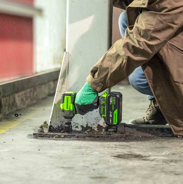 Изображение товара Аккумуляторный гайковерт Greenworks IW5500 бесщеточный 24V / 3805007 (без АКБ и ЗУ)