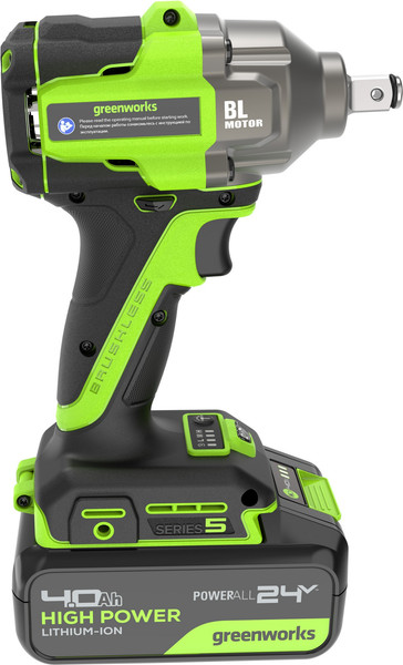 Изображение товара Аккумуляторный гайковерт Greenworks IW5500 / 3805007CUB