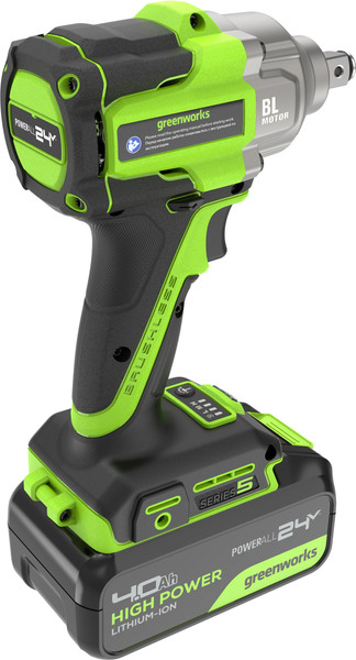 Изображение товара Аккумуляторный гайковерт Greenworks IW5500 / 3805007CUB