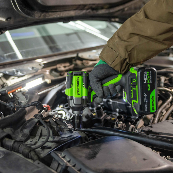 Изображение товара Аккумуляторный гайковерт Greenworks IW5500 / 3805007CUB