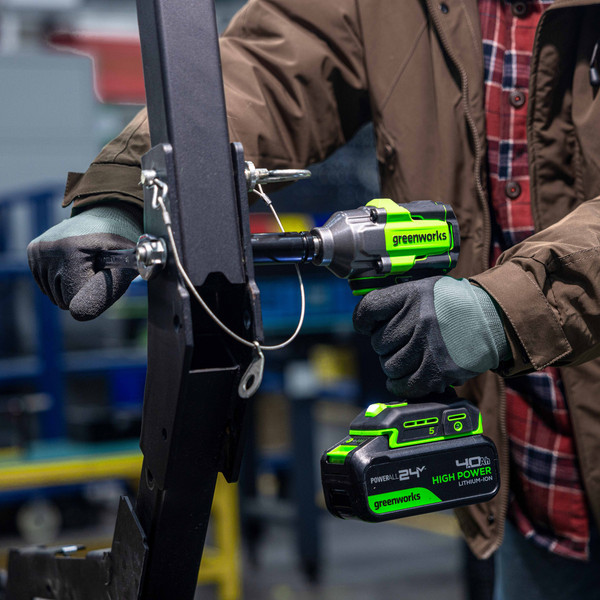 Изображение товара Аккумуляторный гайковерт Greenworks IW5500 / 3805007CUB