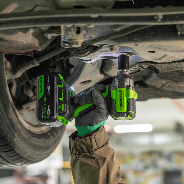 Изображение товара Аккумуляторный гайковерт Greenworks IW5500 / 3805007CUB