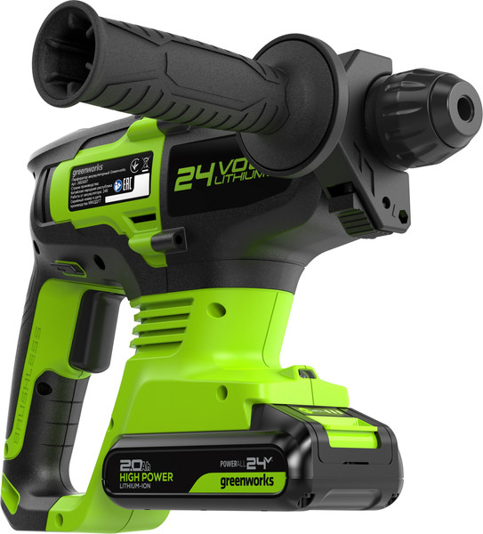 Изображение товара Перфоратор Greenworks GD24SDS2 / 3803007CUA