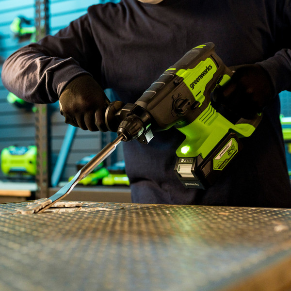 Изображение товара Перфоратор Greenworks GD24SDS2 / 3803007CUA