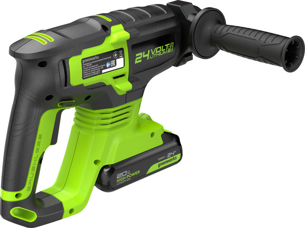 Изображение товара Перфоратор Greenworks GD24SDS2 / 3803007CUA