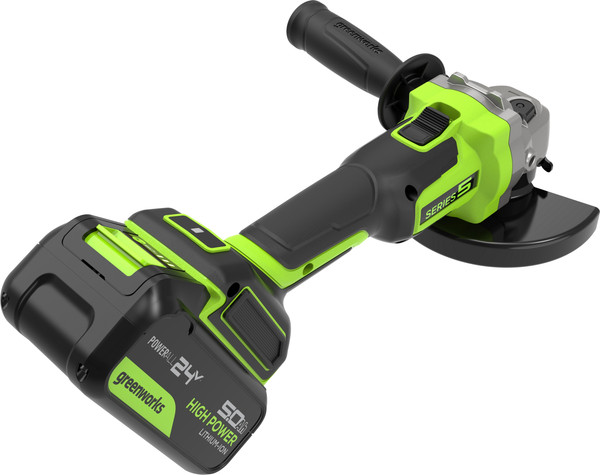 Изображение товара Угловая шлифовальная машина Greenworks AG590 / 3201007CUG