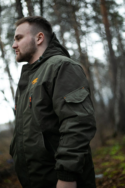 Изображение товара Костюм для охоты и рыбалки Taygerr Форс Таслан/Т.Хаки Весна-Осень -5 (р.48-50/170-176)